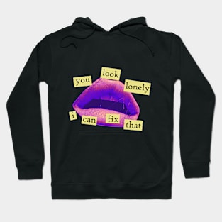 Lonely Lips Hoodie